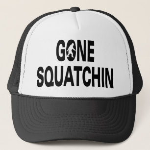 Casquette Texte allé de noir de squatchin