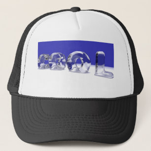 CASQUETTE TEXTE DE GLAÇON