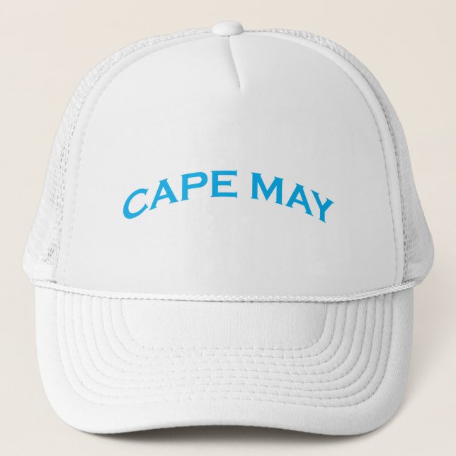 Casquette Texte de l'arc du cap May (NJ) (Devant)