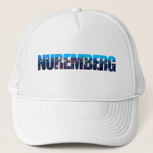 Casquette Texte de Nuremberg composé d'une vue de la vieille