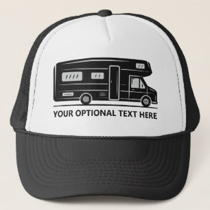 Casquette Texte personnalisé Camionnette de camping