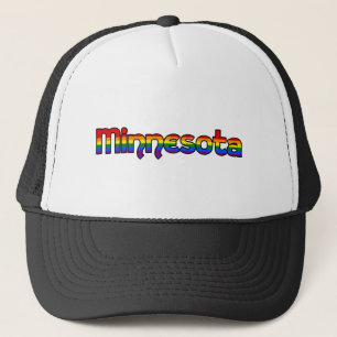 Casquette texte Rainbow du Minnesota