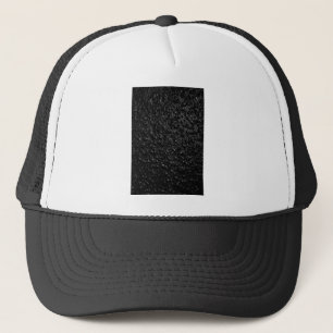 Casquette Texture en noir taché