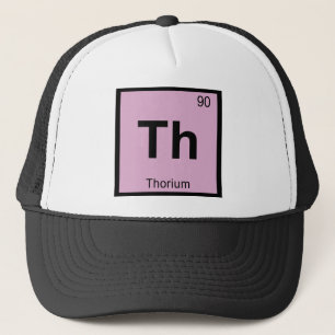 Casquette Th - Chimie du Thorium Symbole du tableau périodiq