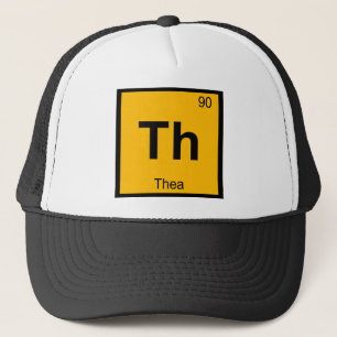 Casquette Th - Thea Titan Chimie Symbole de table périodique