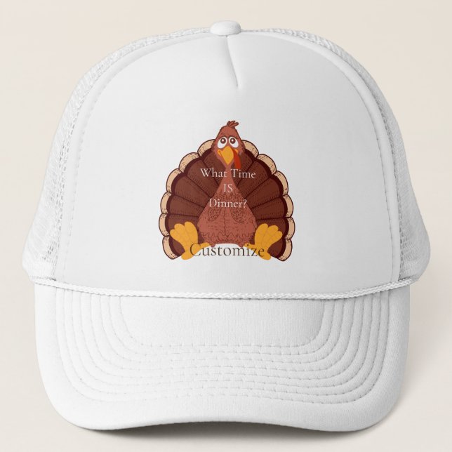 Casquette Thanksgiving Turkey Thunder Cove (Devant)