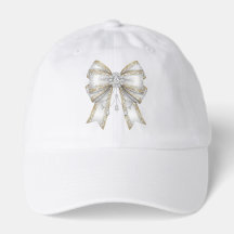 the bow white and silver