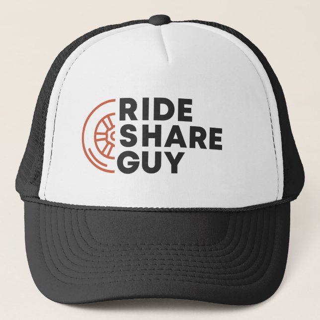Casquette The Rideshare Guy Trucker Hat (NOUVEAU 2019) (Devant)