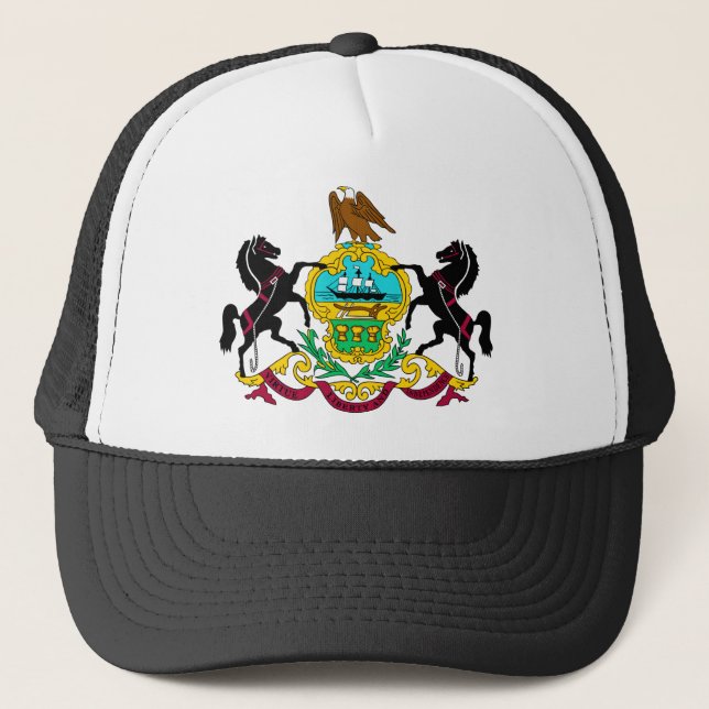 Casquette Thème 00 de drapeau de la Pennsylvanie (Devant)