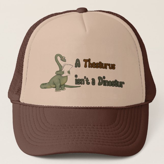 Casquette Thesaurus Dinosaur (Devant)