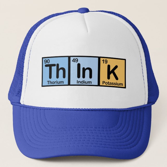 Casquette Think a fait des éléments (Devant)