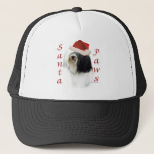 Casquette Tibétain Terrier Père Noël Paws