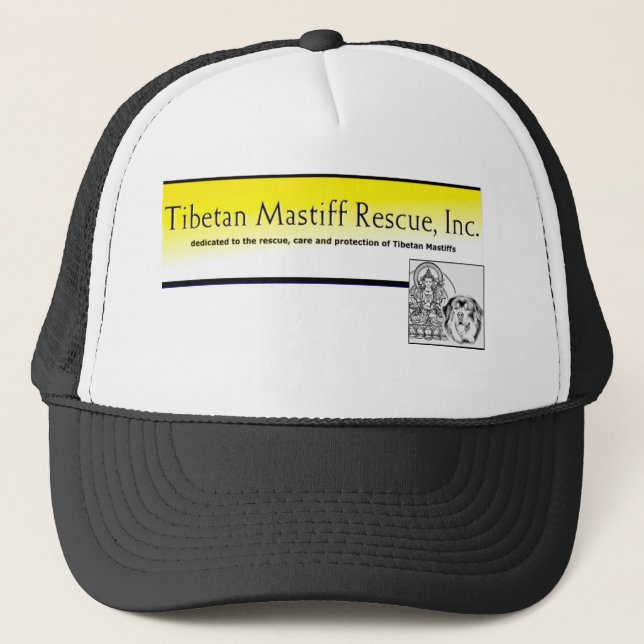 Casquette Tibetan Mastiff Rescue Trucker Hat (Devant)
