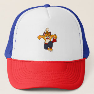 Casquette Tiger dans les arts martiaux Karate