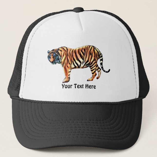 Casquette Tigre de Sibérie (Devant)