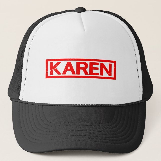 Casquette Timbre de Karen (Devant)