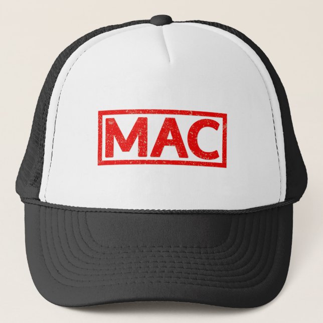 Casquette Timbre de Mac (Devant)