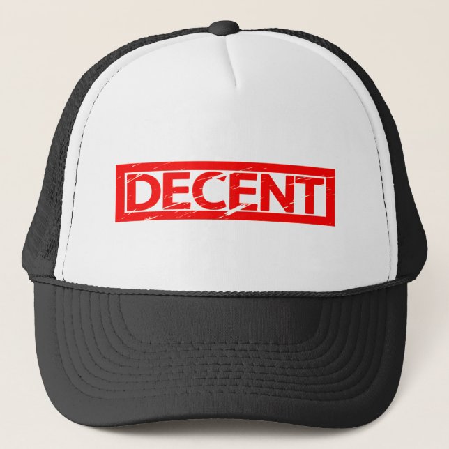 Casquette Timbre décent (Devant)