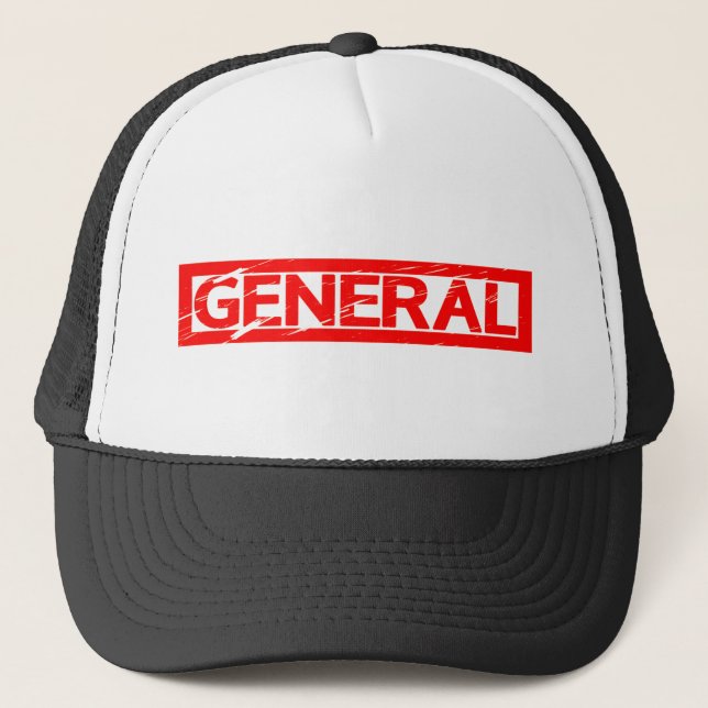 Casquette Timbre général (Devant)