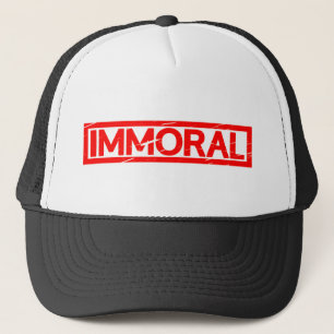 Casquette Timbre immoral