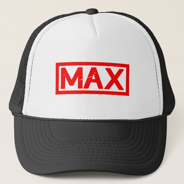 Casquette Timbre max. (Devant)