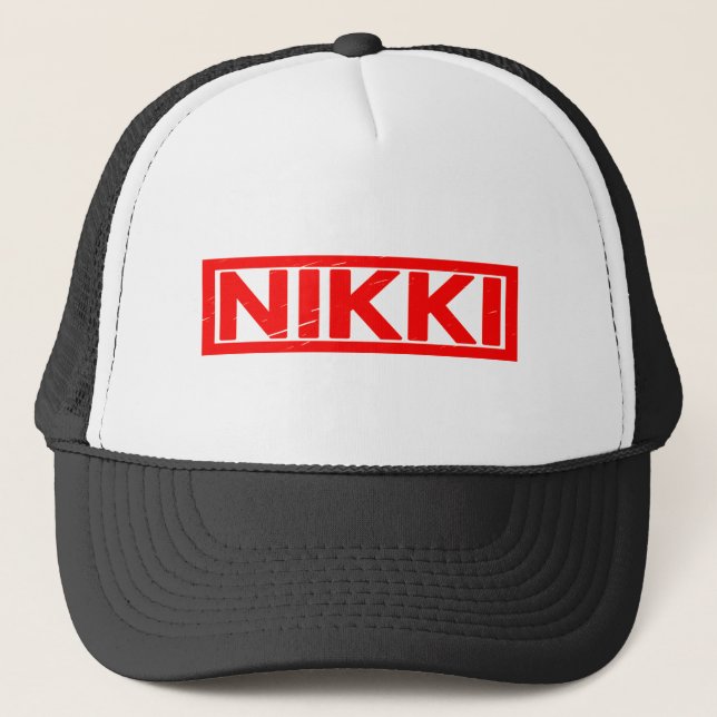 Casquette Timbre Nikki (Devant)