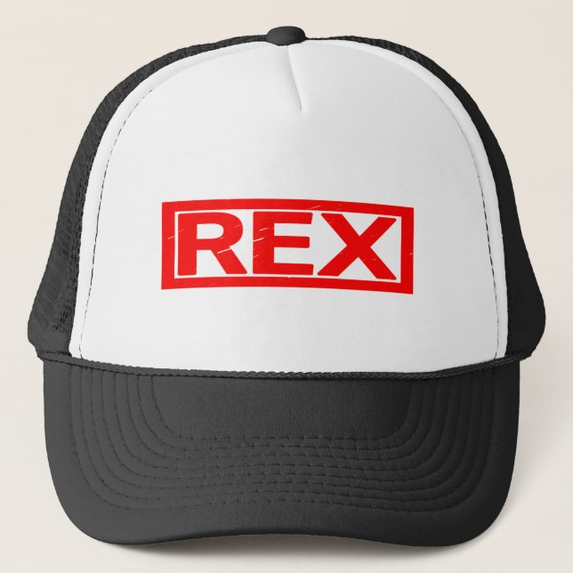 Casquette Timbre Rex (Devant)