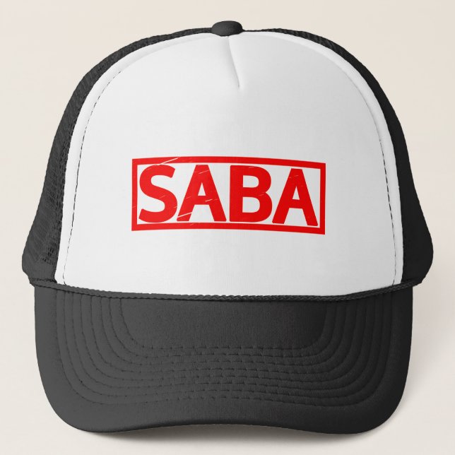Casquette Timbre Saba (Devant)