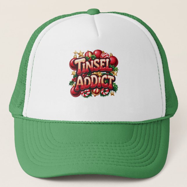 Casquette Tinsel Addict Fun (Devant)