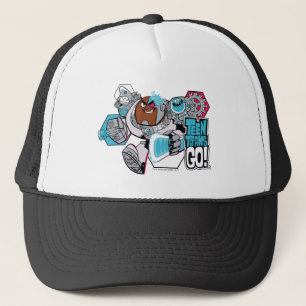 Casquette Titans Ados, allez !   Graphique Arsenal de Cyborg