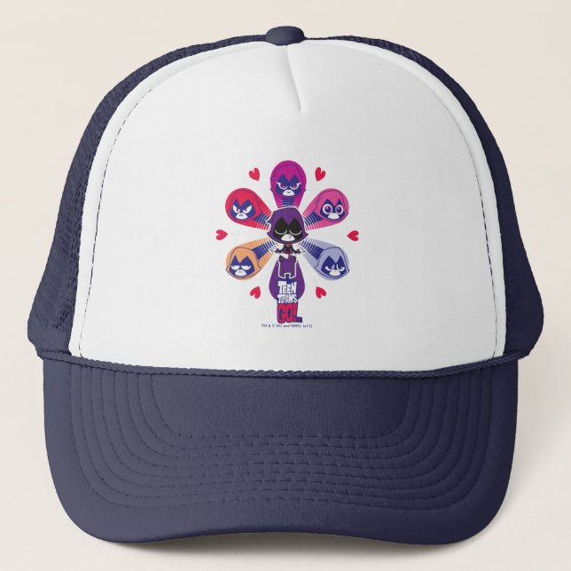 Casquette Titans Ados, partez ! | Emoticlones de Raven (Devant)