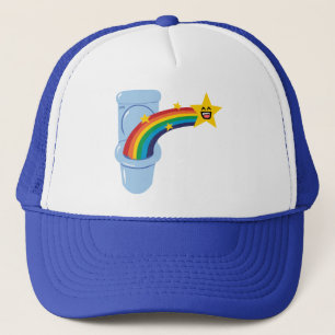 Casquette Toilette Arc-en-ciel