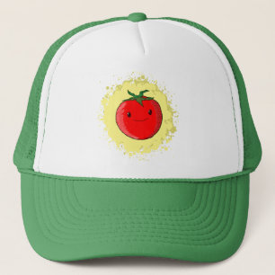 Casquette Tomate de carton mignon