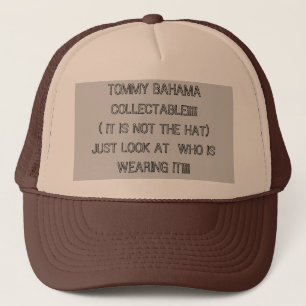 CASQUETTE TOMMY BAHAMA COLLECTABLE ! ! ! ! ! (CE N'EST PAS