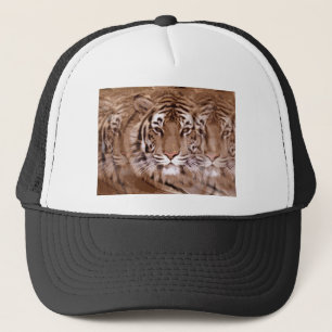 Casquette Tons Brown Tiger visage