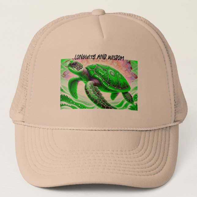 Casquette Tortue de mer (Devant)