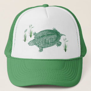 Casquette Tortue marine verte