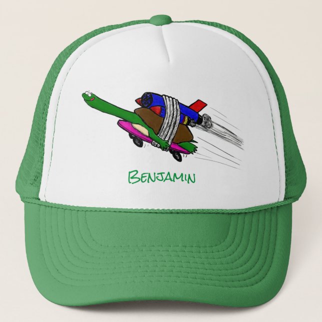 Casquette Tortue volante (Devant)
