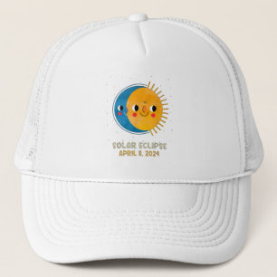 Casquette Total Éclipse Solaire 2024 Mignons Éclipse Solaire