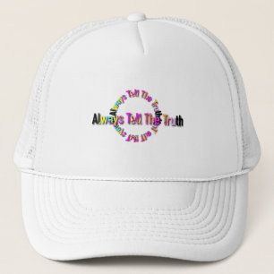 Casquette Toujours dire la vérité Hommes Blanc