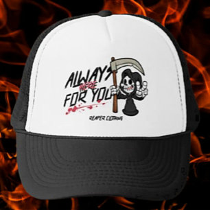 Casquette Toujours ici pour vous par habillage de papier