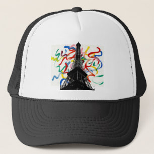 Casquette Tour Art-Eiffel Abstrait