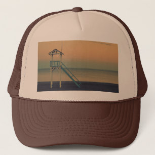 Casquette Tour de la plage Rétro Garde-vie Sunset Photo