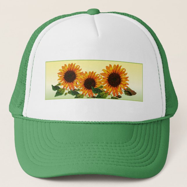 Casquette Tournesol (Devant)