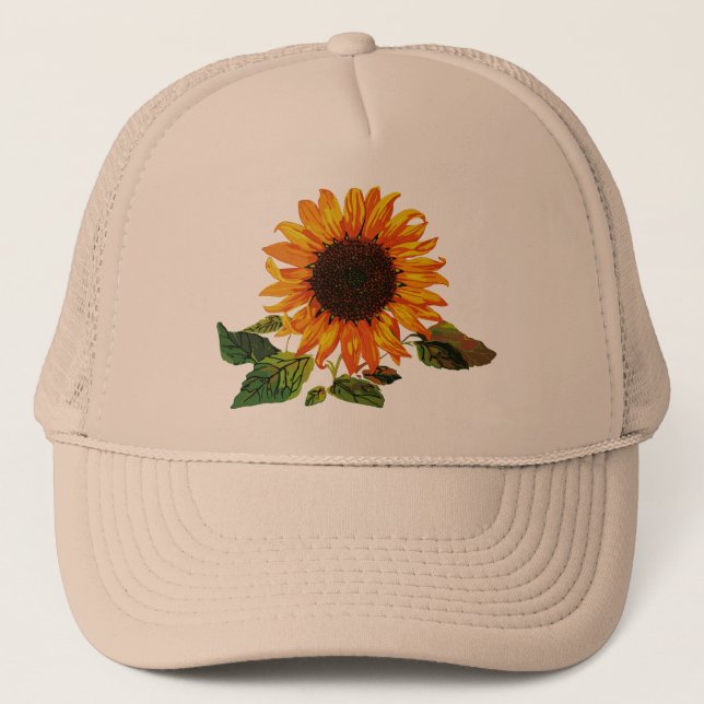 Casquette Tournesol (Devant)