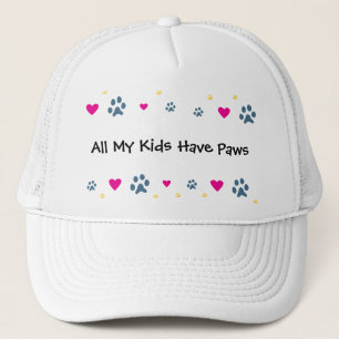 Casquette Tous mes Enfant-Enfants ont des pattes
