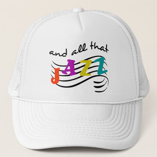 Casquette Tout ce jazz (Devant)