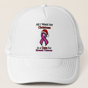 Casquette Tout ce que je veux pour Noël/Casquette...Cancer d