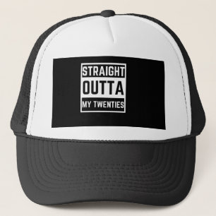 CASQUETTE TOUT DROIT À MES VINGT