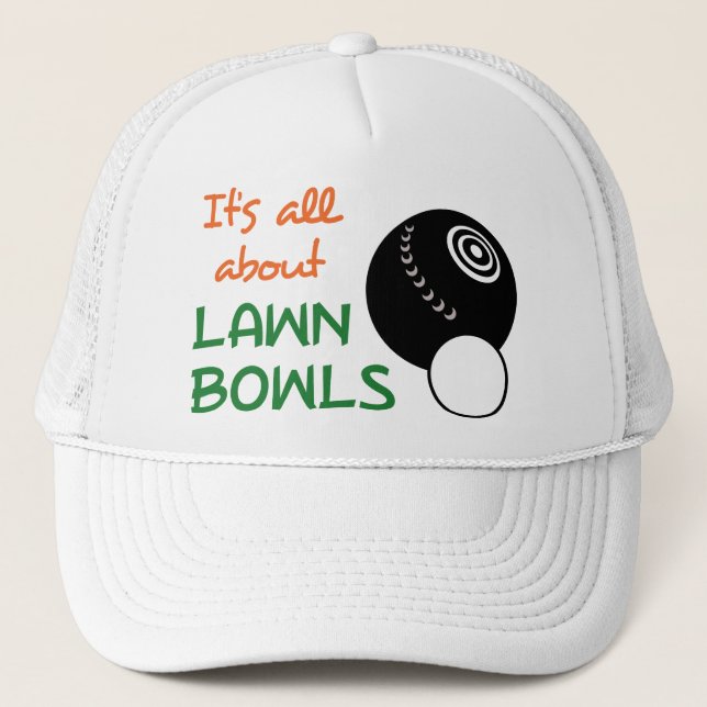 Casquette Tout sur les pelouses Bowls (Devant)